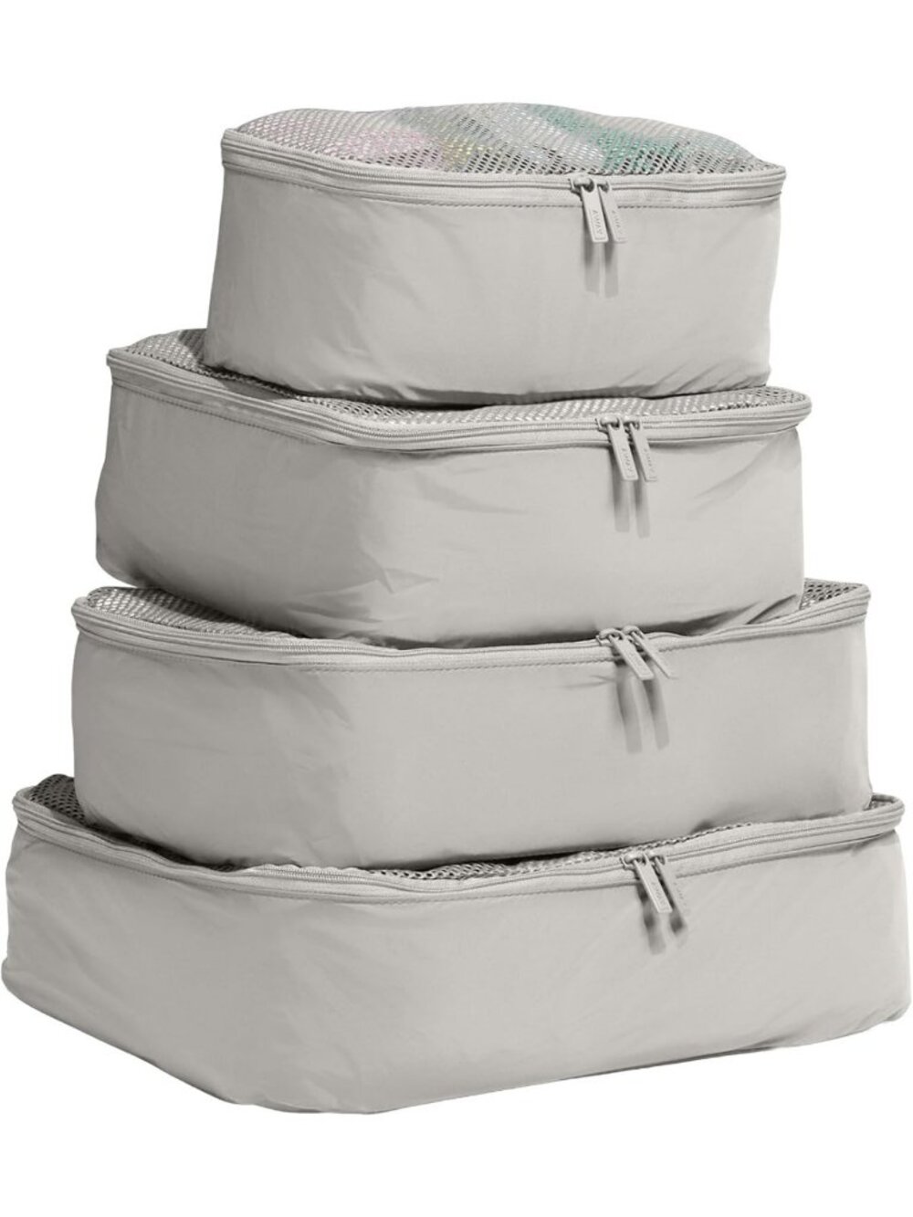 Lightweight Packing Cubes Set of 4 | Travel Luggage Organizers for Easy Packing